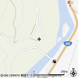 熊本県球磨郡相良村四浦西153周辺の地図