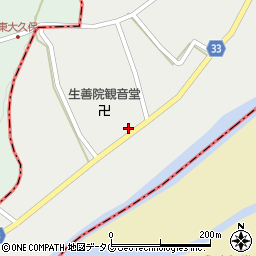 熊本県球磨郡水上村岩野3539周辺の地図