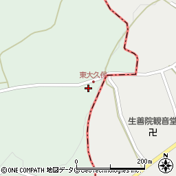 熊本県球磨郡多良木町黒肥地2638周辺の地図