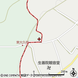 熊本県球磨郡多良木町黒肥地2643周辺の地図