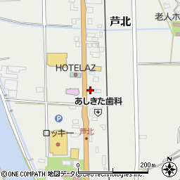 株式会社ヤンマー農機九州　芦北支店周辺の地図