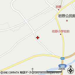 熊本県球磨郡水上村岩野2646周辺の地図