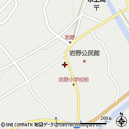 熊本県球磨郡水上村岩野2676周辺の地図