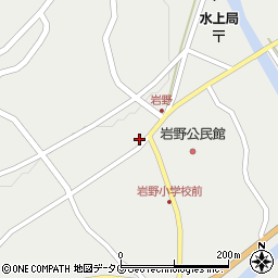 熊本県球磨郡水上村岩野2539周辺の地図