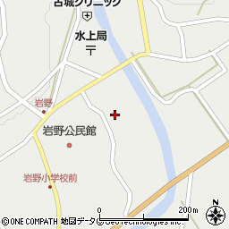 熊本県球磨郡水上村岩野2742周辺の地図