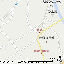 熊本県球磨郡水上村岩野2467周辺の地図