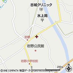 熊本県球磨郡水上村岩野2634周辺の地図