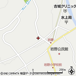熊本県球磨郡水上村岩野2547周辺の地図