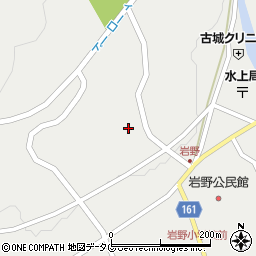 熊本県球磨郡水上村岩野2546周辺の地図