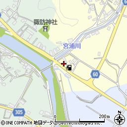 熊本県葦北郡芦北町宮浦2-8周辺の地図