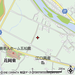 熊本県芦北町（葦北郡）花岡（東）周辺の地図