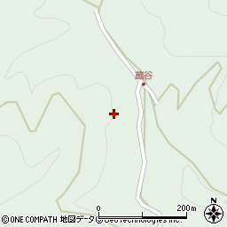 熊本県球磨郡球磨村神瀬蔵谷周辺の地図