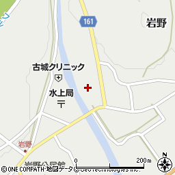 熊本県球磨郡水上村岩野1053周辺の地図