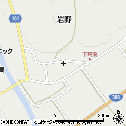 熊本県球磨郡水上村岩野933周辺の地図