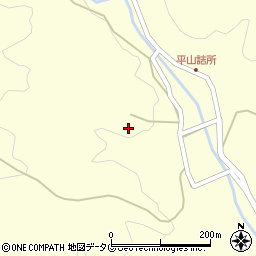 熊本県あさぎり町（球磨郡）須恵（平山）周辺の地図