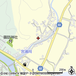 熊本県葦北郡芦北町宮浦744周辺の地図
