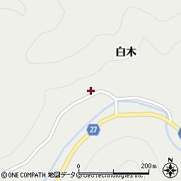 熊本県葦北郡芦北町白木1655周辺の地図