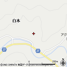 熊本県葦北郡芦北町白木1635周辺の地図