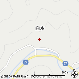 熊本県葦北郡芦北町白木1646周辺の地図