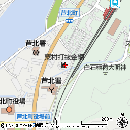 粟村打抜金網株式会社　九州工場周辺の地図