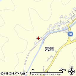 熊本県葦北郡芦北町宮浦671周辺の地図