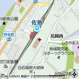 芦北町立中央公民館周辺の地図
