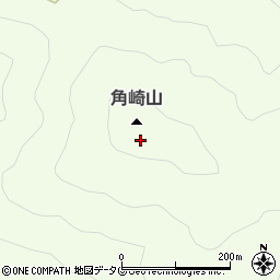 角崎山周辺の地図