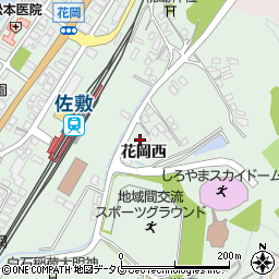 熊本県葦北郡芦北町花岡西1702-9周辺の地図