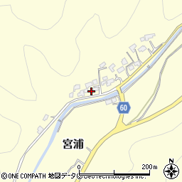 熊本県葦北郡芦北町宮浦633-2周辺の地図