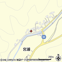 熊本県葦北郡芦北町宮浦633周辺の地図