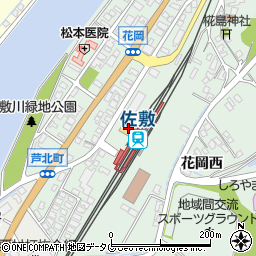 熊本県葦北郡芦北町花岡西1675周辺の地図