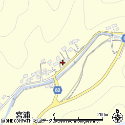 熊本県葦北郡芦北町宮浦608周辺の地図
