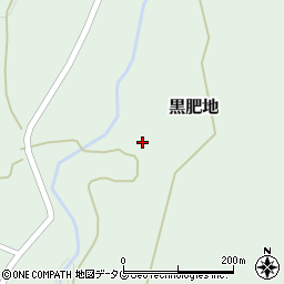 熊本県球磨郡多良木町黒肥地5455周辺の地図