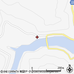 宮崎県児湯郡木城町中之又周辺の地図