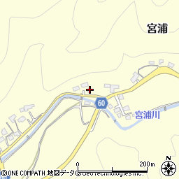 熊本県葦北郡芦北町宮浦487周辺の地図