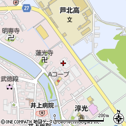 総合仏事会館あしきた周辺の地図