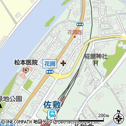 熊本県葦北郡芦北町花岡西1675-19周辺の地図