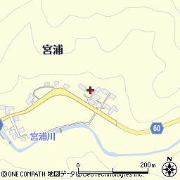 熊本県葦北郡芦北町宮浦517周辺の地図