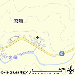 熊本県葦北郡芦北町宮浦522周辺の地図