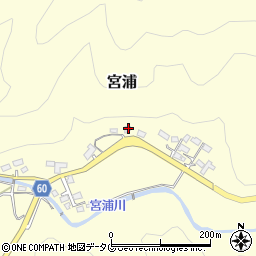 熊本県葦北郡芦北町宮浦508周辺の地図