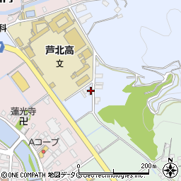 熊本県葦北郡芦北町乙千屋73周辺の地図