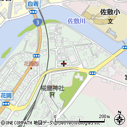 熊本県葦北郡芦北町花岡西1850周辺の地図