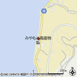 株式会社みやもと海産物　売店周辺の地図
