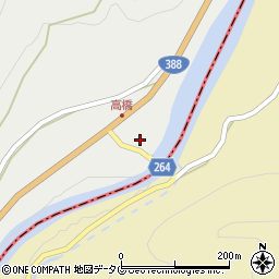 熊本県球磨郡水上村岩野354周辺の地図