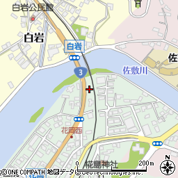 熊本県葦北郡芦北町花岡西1826-1周辺の地図