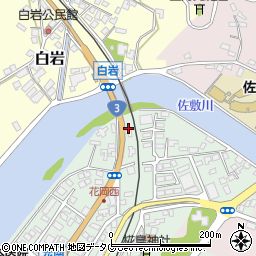 熊本県葦北郡芦北町花岡西1828周辺の地図