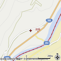 熊本県球磨郡水上村岩野364周辺の地図