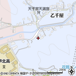 熊本県葦北郡芦北町乙千屋144周辺の地図