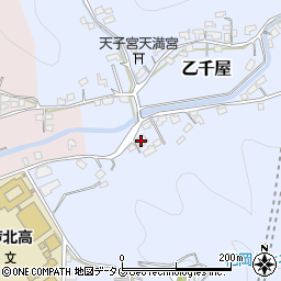 熊本県葦北郡芦北町乙千屋146-3周辺の地図