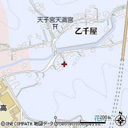 熊本県葦北郡芦北町乙千屋154周辺の地図